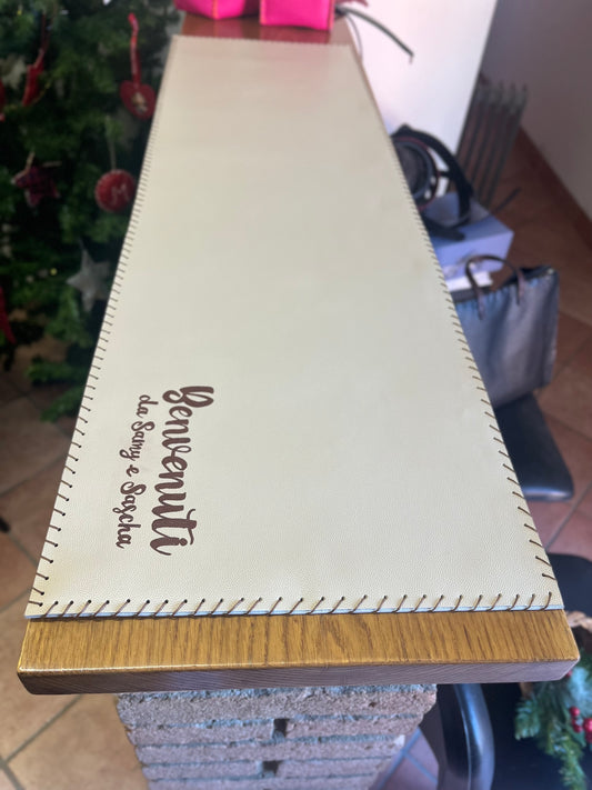 Runner artigianale tavolo personalizzato.